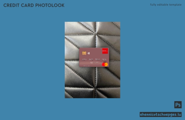 Thailand Calyon Bank Mastercard Fotoansicht Beispielvorschau